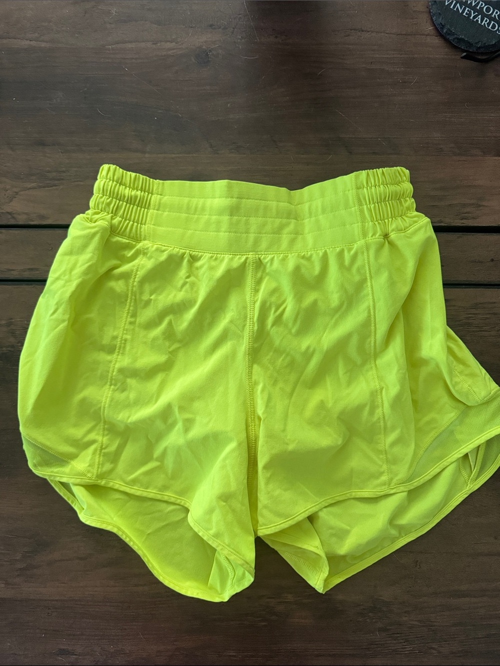 Lululemon Hotty Hot - Neon Yellow